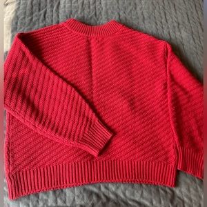 SOLD!! NWOT Red knit sweater